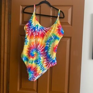 Sirena xxl tie dye swimsuit. Only tried on, not worn in water